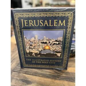 Leather Bound Sealed Jerusalem Joseph Millis 2011 Illustrated History Holy City